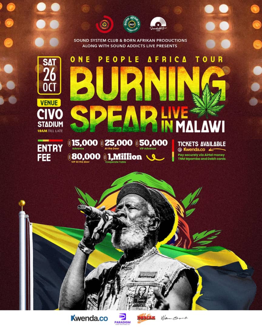 BURNING SPEAR LIVE IN MALAWI